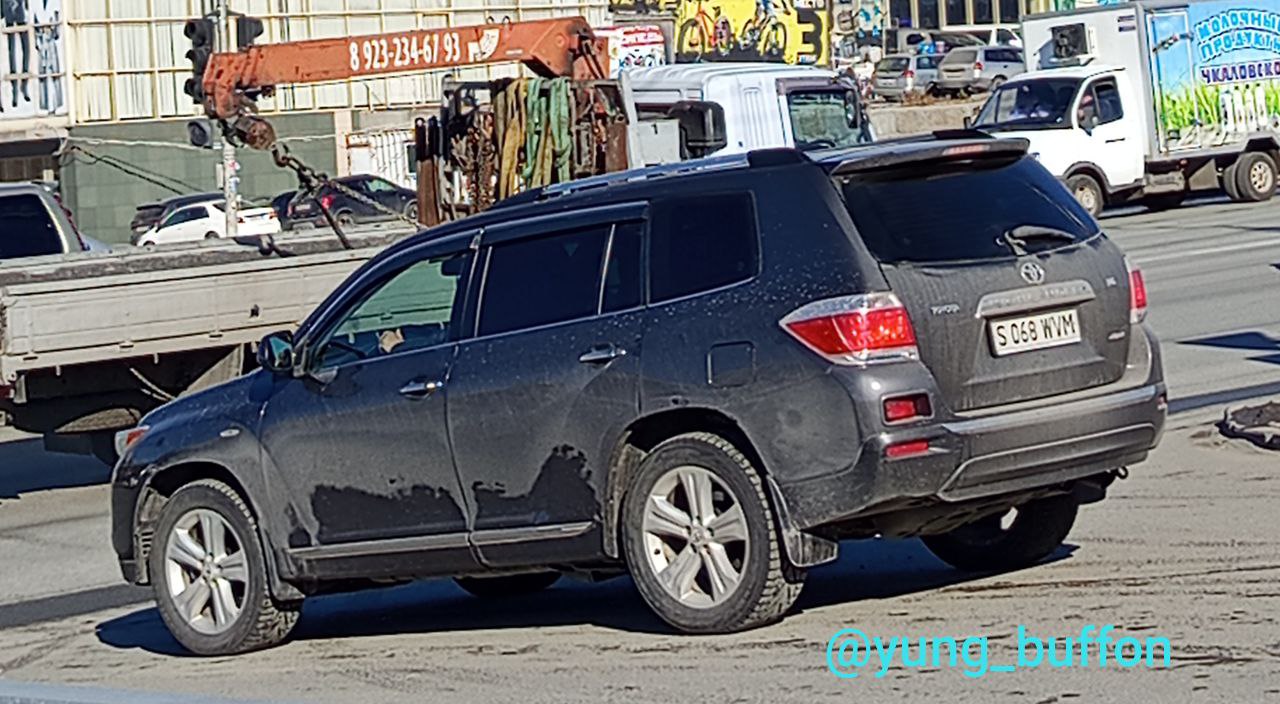 S 068 WVM, Toyota Highlander 2nd gen (XU40), facelift, 2010–2013