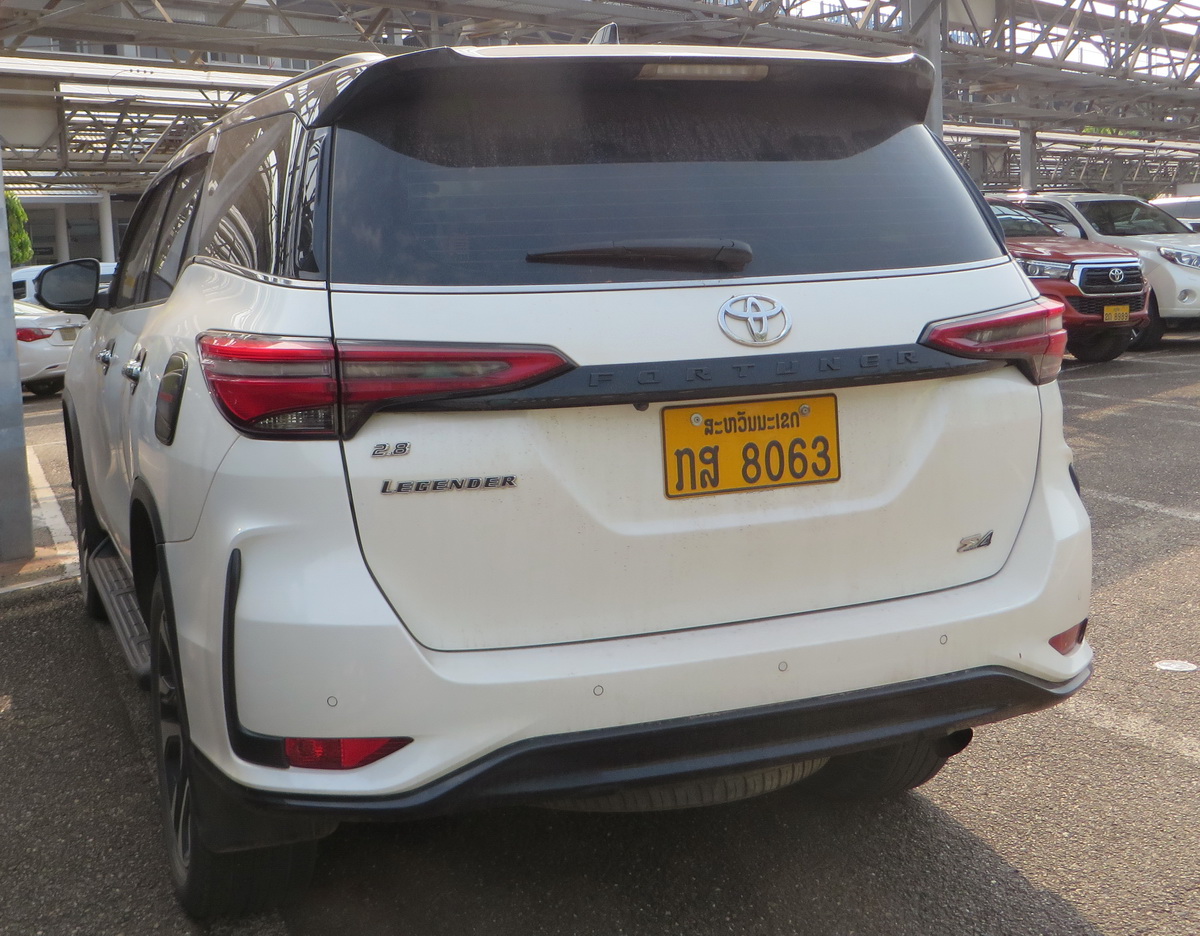 ກສ 8063, Toyota Fortuner 2nd gen (AN160), 2015–