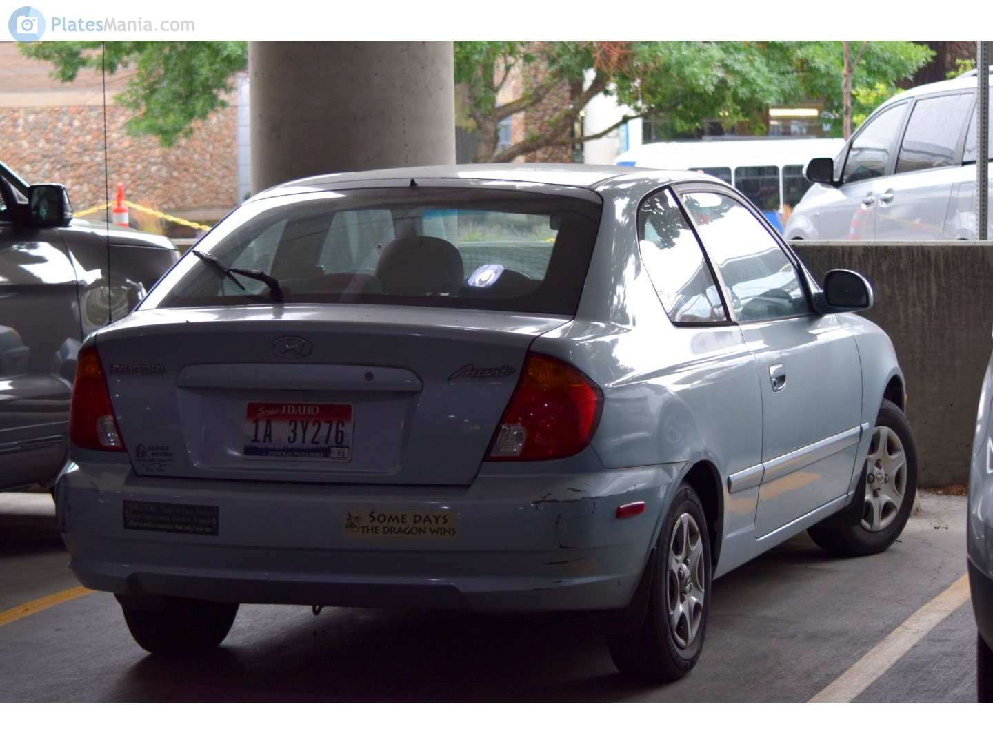 1A 3Y276, Hyundai Accent 2nd gen 3-door Liftback (LC), facelift, 2003–2006