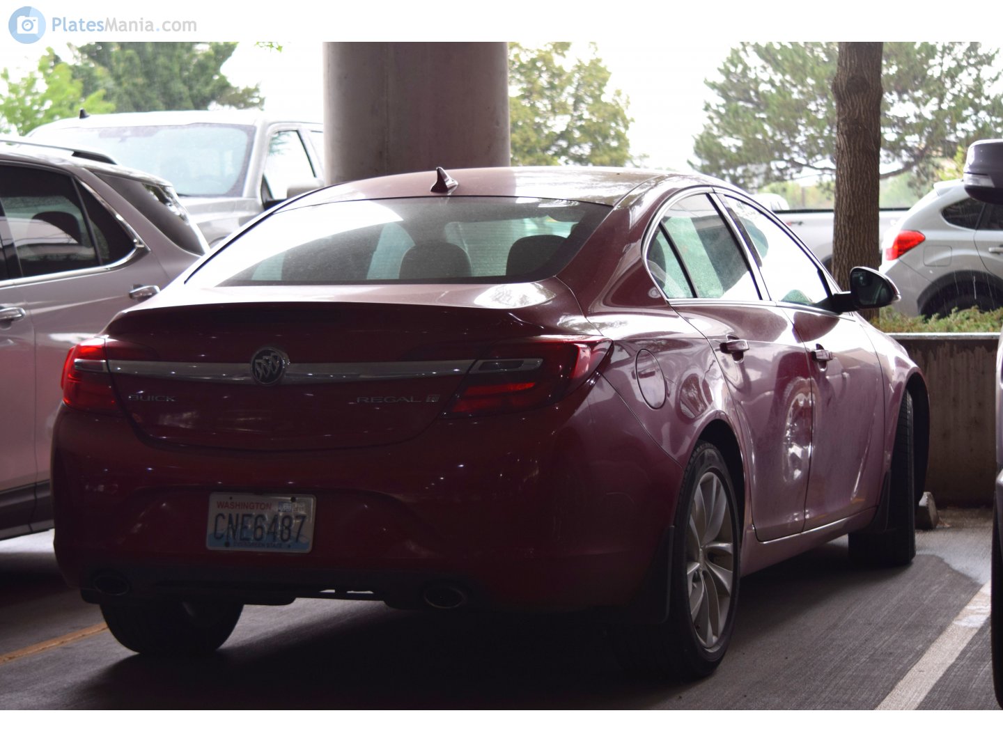 CNE6487, Buick Regal 5th gen (GMX350), facelift, 2013–2017