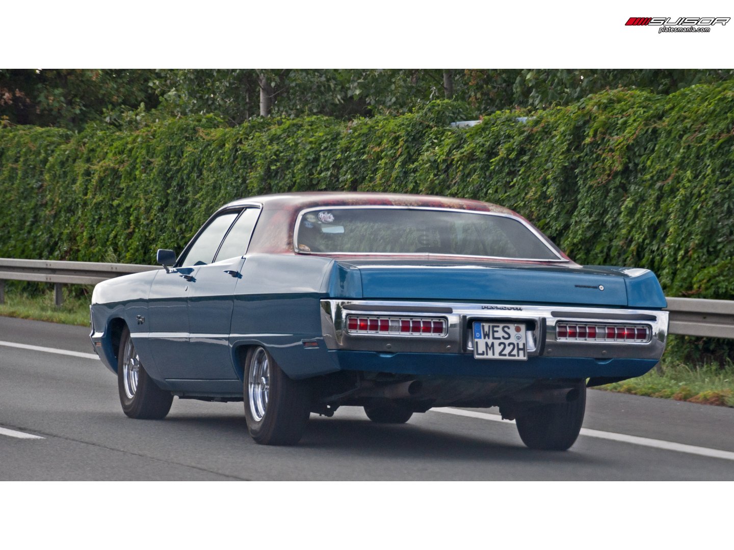 WES LM 22 H, Plymouth Fury 5th gen 1971 4-door Sedan (41; C-body), 2nd facelift, 1970–1971