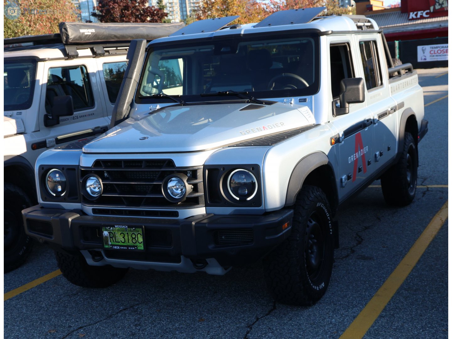 RL318C, Ineos Grenadier Quartermaster Pickup/Chassis Cab, 2023–