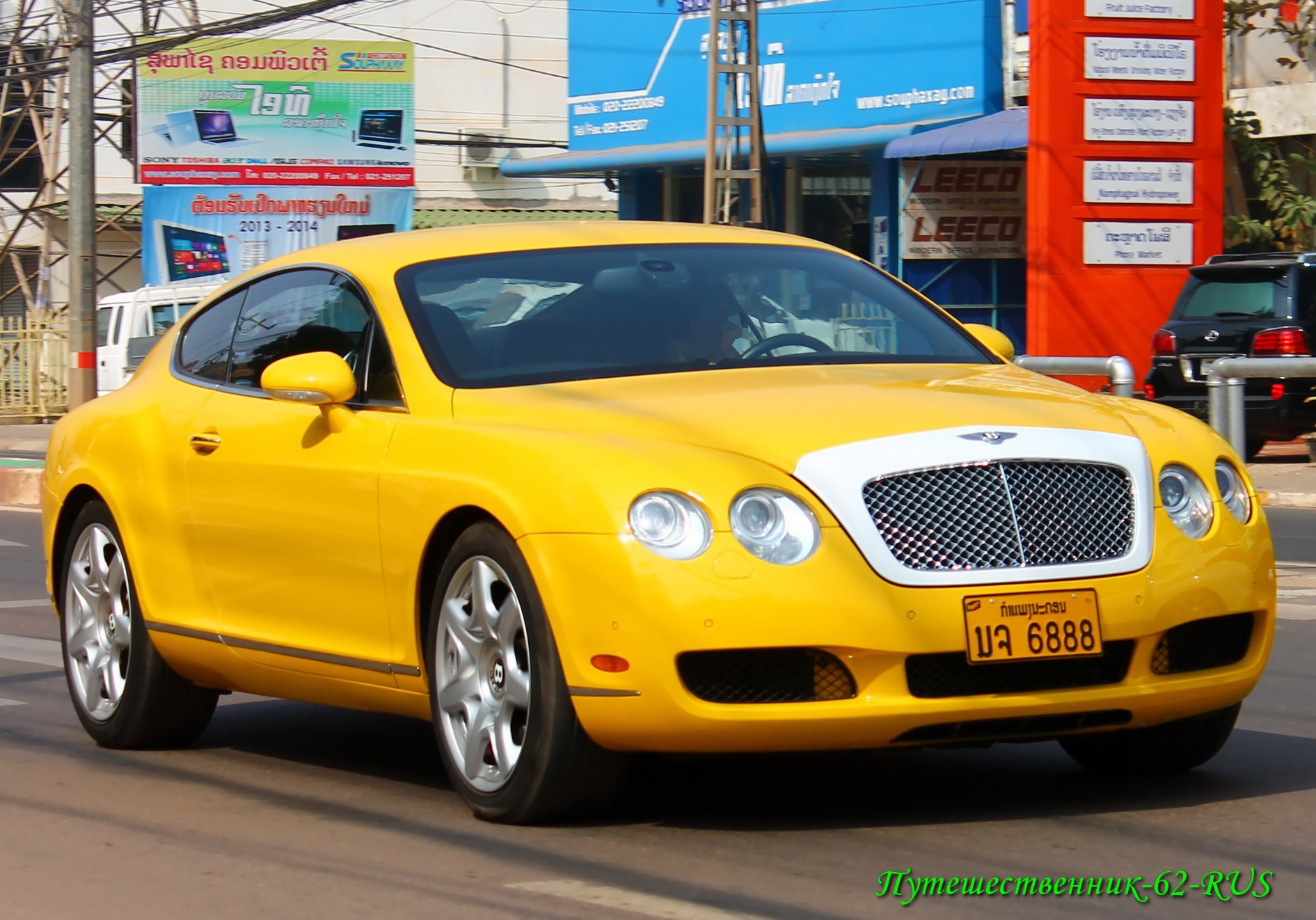 ນຈ 6888, Bentley Continental 4th gen GT, 2003–2011