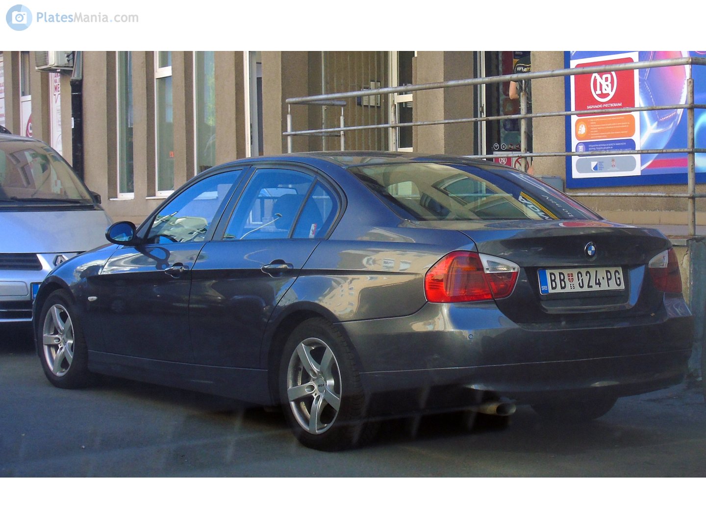 BB 024-PG, BMW 3 Series 5th gen Sedan (E90), 2005–2011