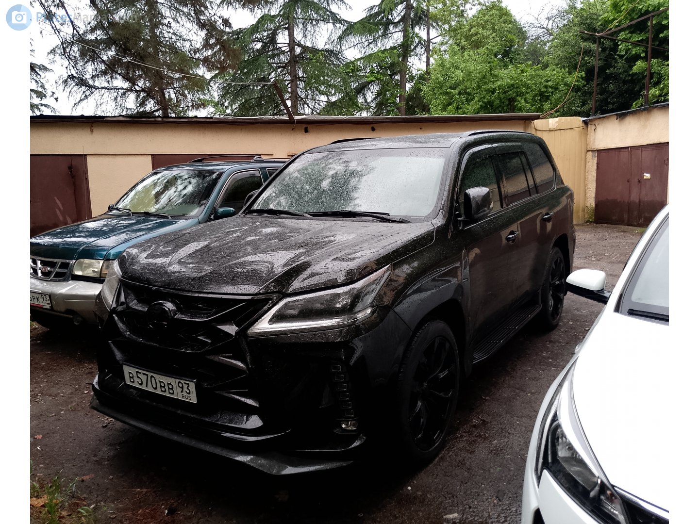 в 570 вв 93, Lexus LX 3rd gen (J200), 2nd facelift, 2015–2021