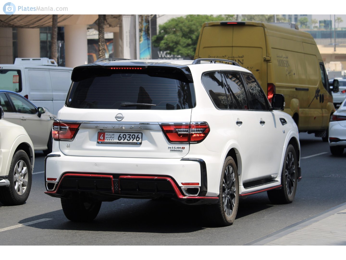 4 69396, Nissan Patrol 6th gen (Y62), 2nd facelift, 2019–2024