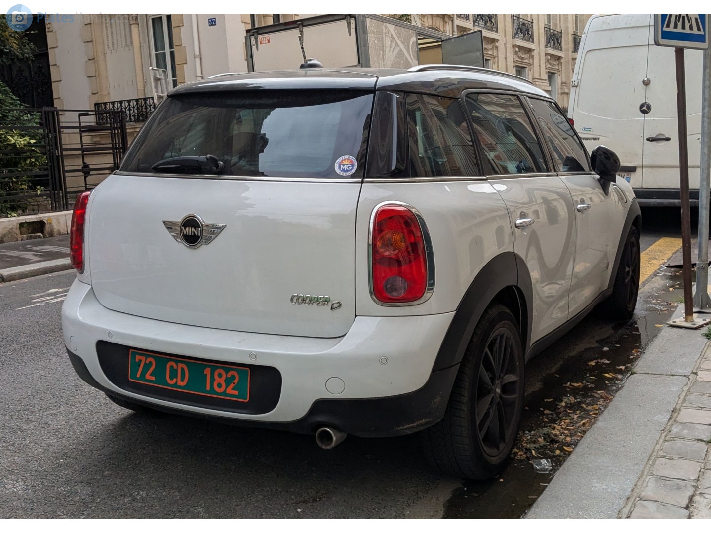 72 CD 182, MINI Countryman 1st gen (R60), 2010–2016
