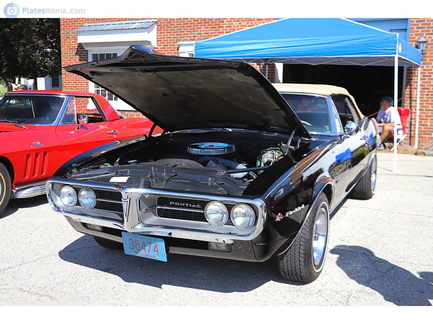 38474, Pontiac Firebird 1st gen 1967/1968 Convertible (22367/2367; F-body), 1967–1968