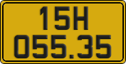 License plate of Vietnam, Commercial vehicles