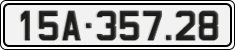 License plate of Vietnam, Cars
