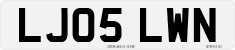 License plate of the United Kingdom, 2001 year system
