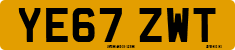 License plate of the United Kingdom, 2001 year system