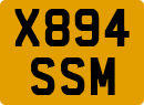 License plate of the United Kingdom, 1983 year system