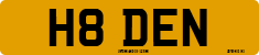License plate of the United Kingdom, 1983 year system