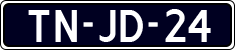 License plate of the Netherlands, Cars