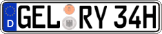 German license plate, Plates for oldtimers (type 