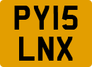 License plate of the United Kingdom, 2001 year system
