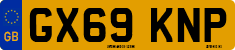 License plate of the United Kingdom, 2001 year system