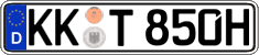 German license plate, Plates for oldtimers (type 