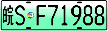 License plate of China, Electric vehicles