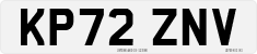 License plate of the United Kingdom, 2001 year system