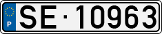 License plate of Portugal, Trailers