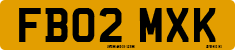 License plate of the United Kingdom, 2001 year system