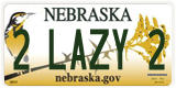 Nebraska, Vanity Plates