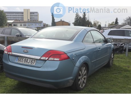 665 BAJ 67, Ford Focus