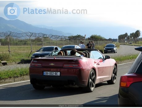 BA-002-BE, Chevrolet Camaro