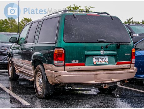 SBF9936, Mercury Mountaineer