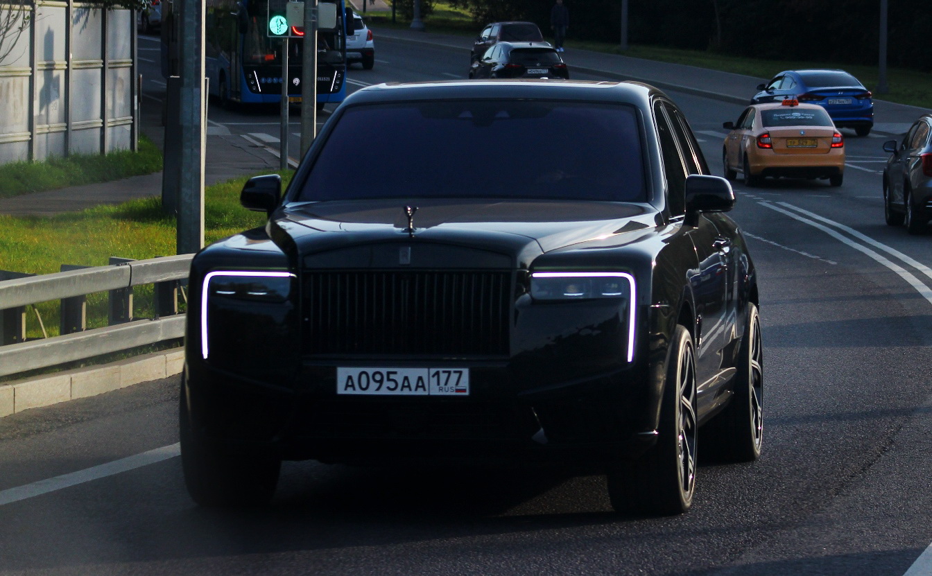 а 095 аа 177, Rolls-Royce Cullinan 1st gen (RR31), facelift, 2024–