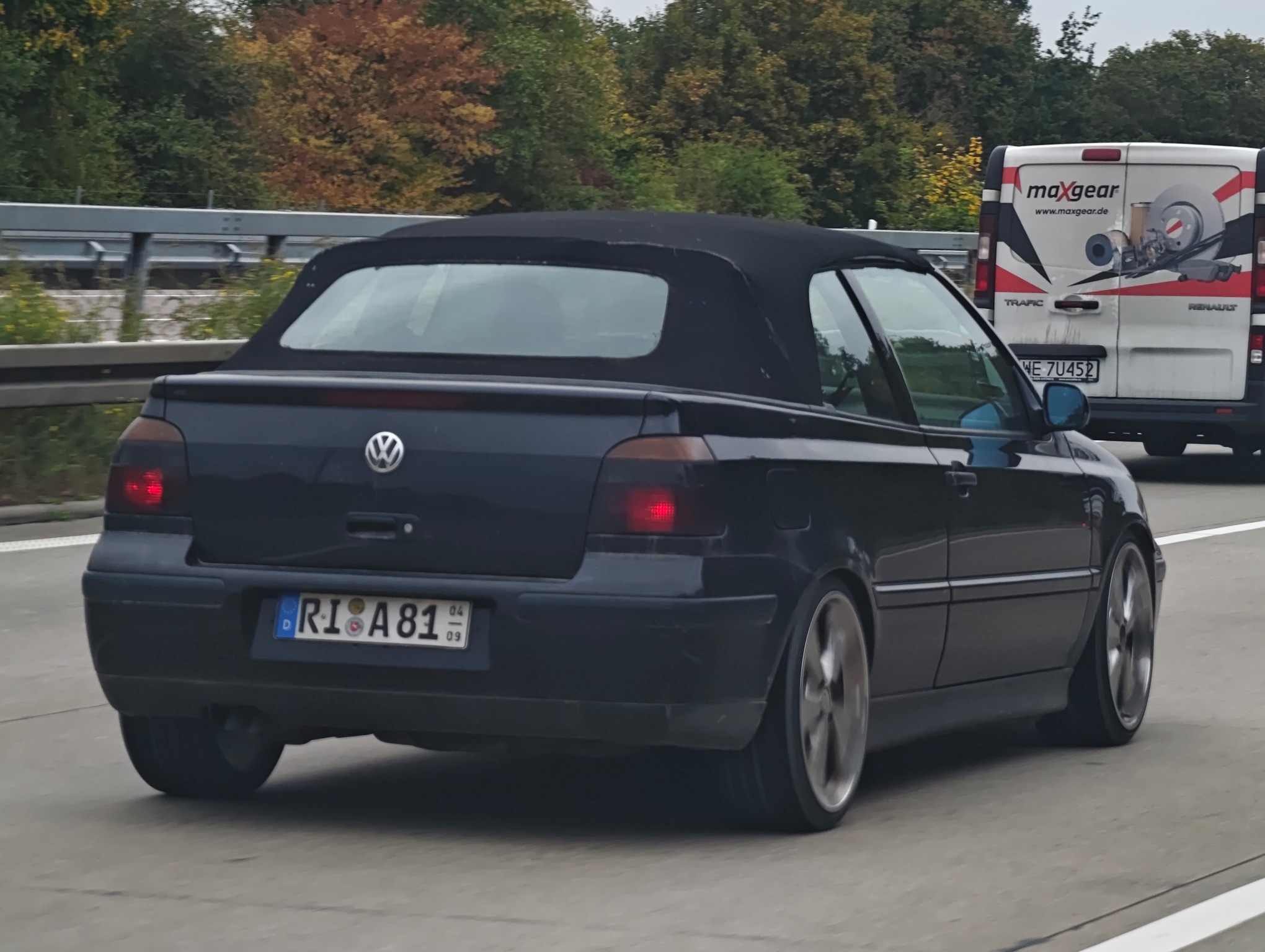 RI A 81 (04/09), Volkswagen Golf 3rd gen Cabrio (1H7), facelift, 1998­–2003