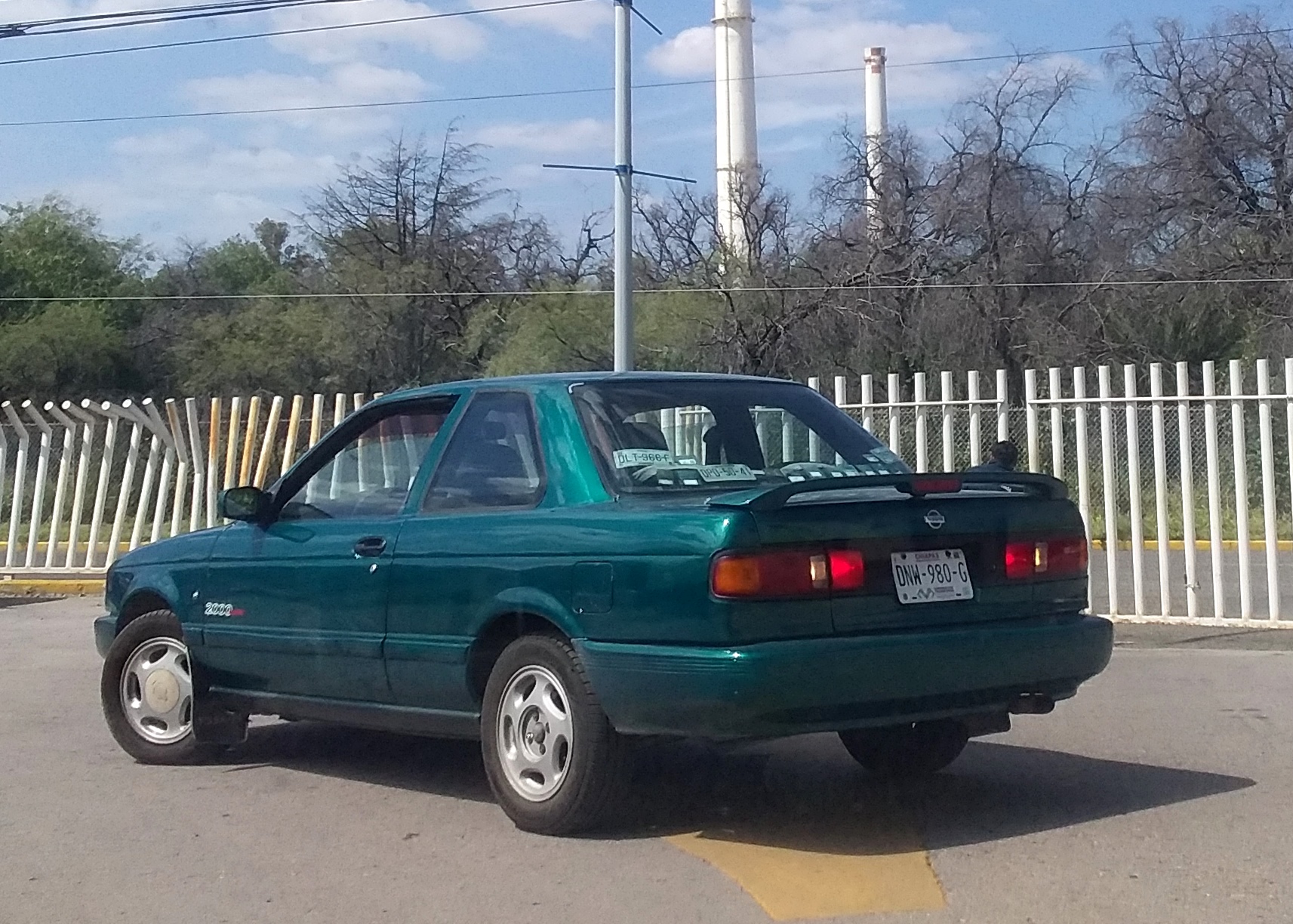 DNW-980-G, Nissan Sentra 3rd gen Coupé (B13), 1990–1994