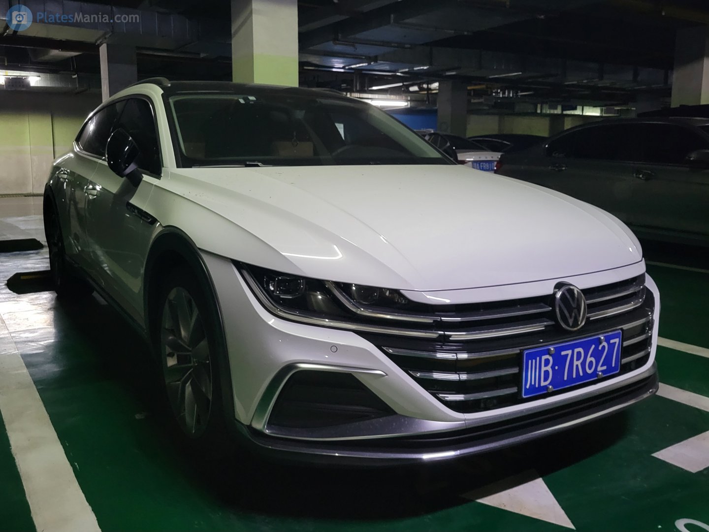 川B·7R627, Volkswagen CC 2nd gen Shooting Brake (3H; CN-market), 2020–