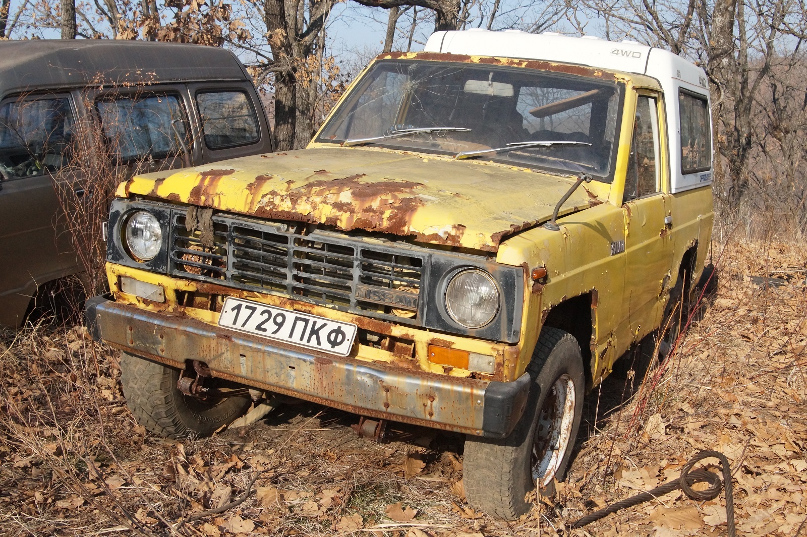 1729 ПКФ, License plate without vehicle 