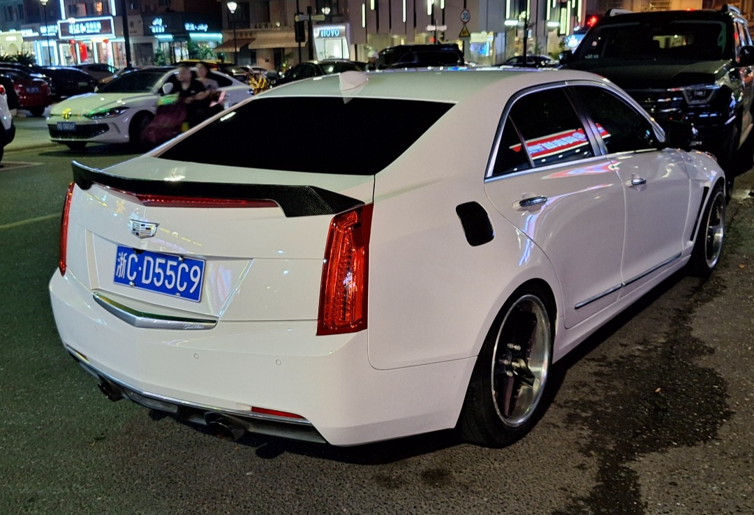 浙C·D55C9, Cadillac ATS 1st gen ATS-V Sedan (Alpha), facelift, 2015–2018