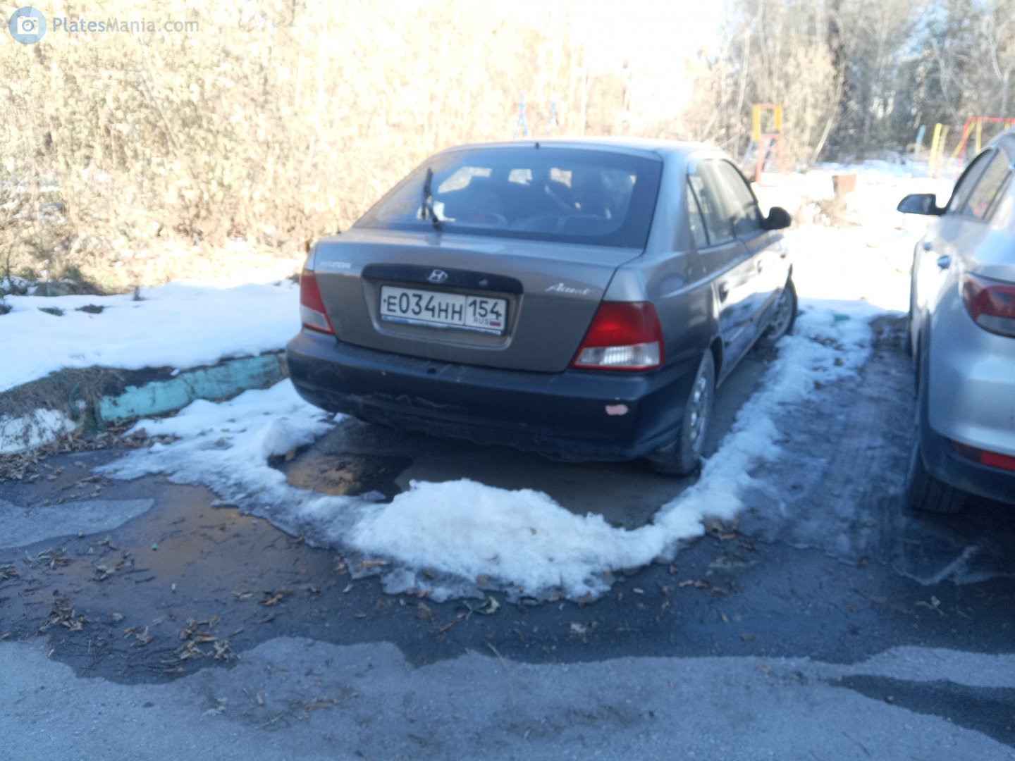 е 034 нн 154, Hyundai Accent 2nd gen 5-door Liftback (LC), 1999–2003