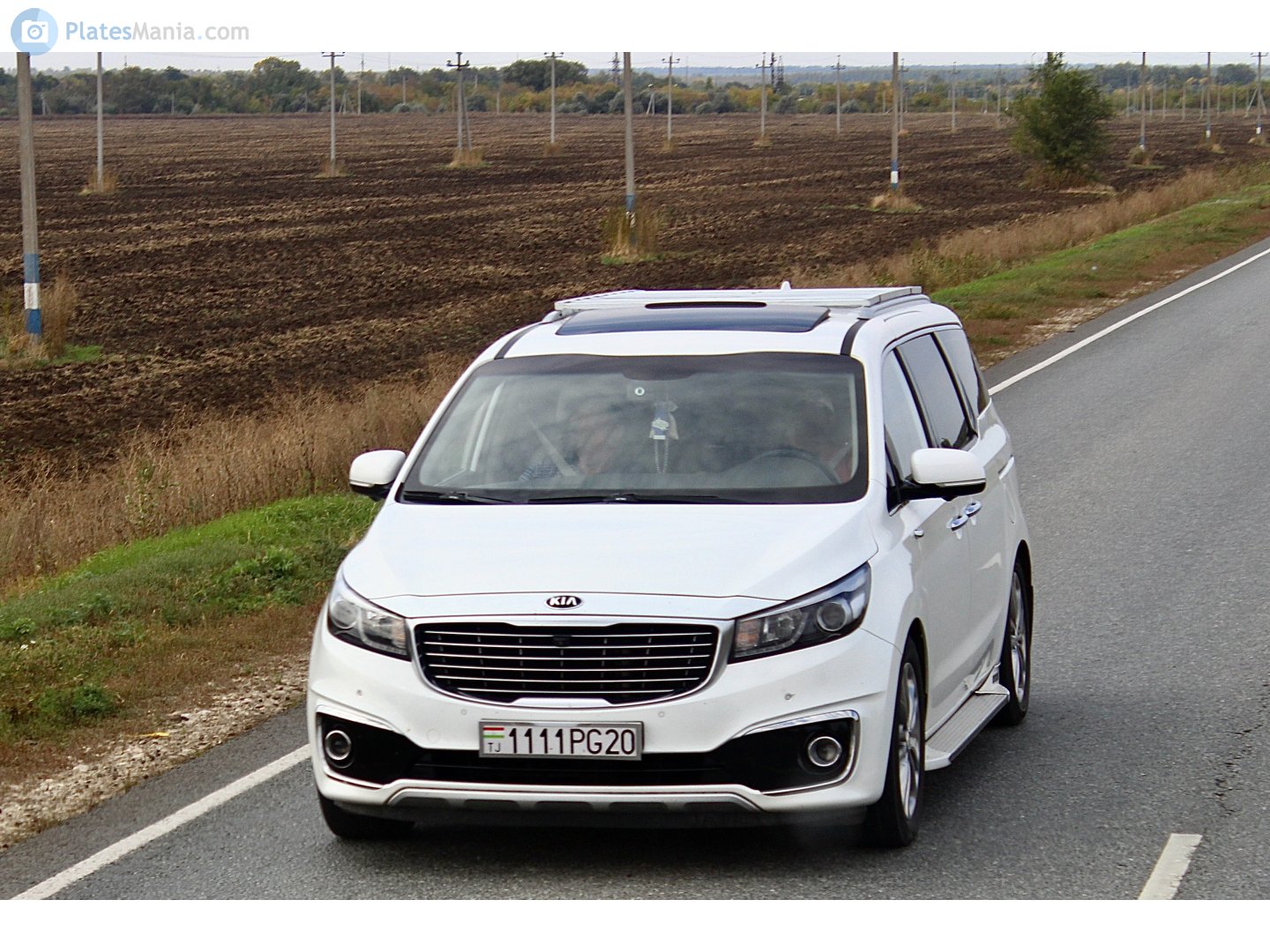 1111PG20, Kia Carnival 3rd gen (YP), 2014–2021