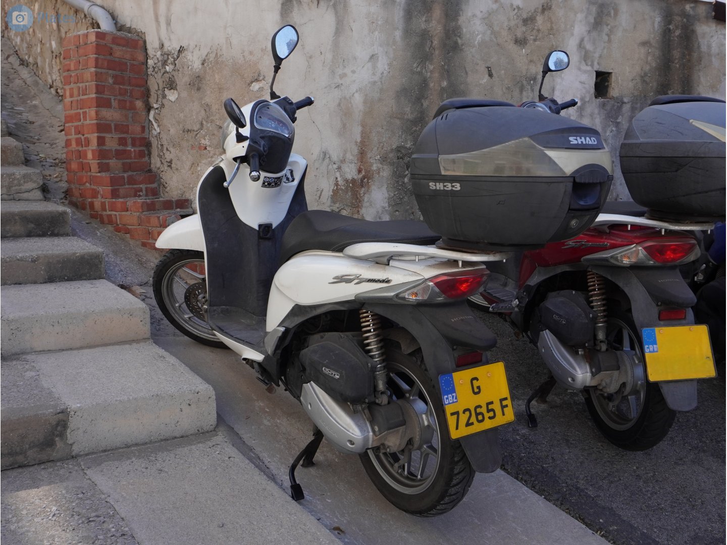 G 7265 F, Honda SH Series 6th gen, 2012–2020