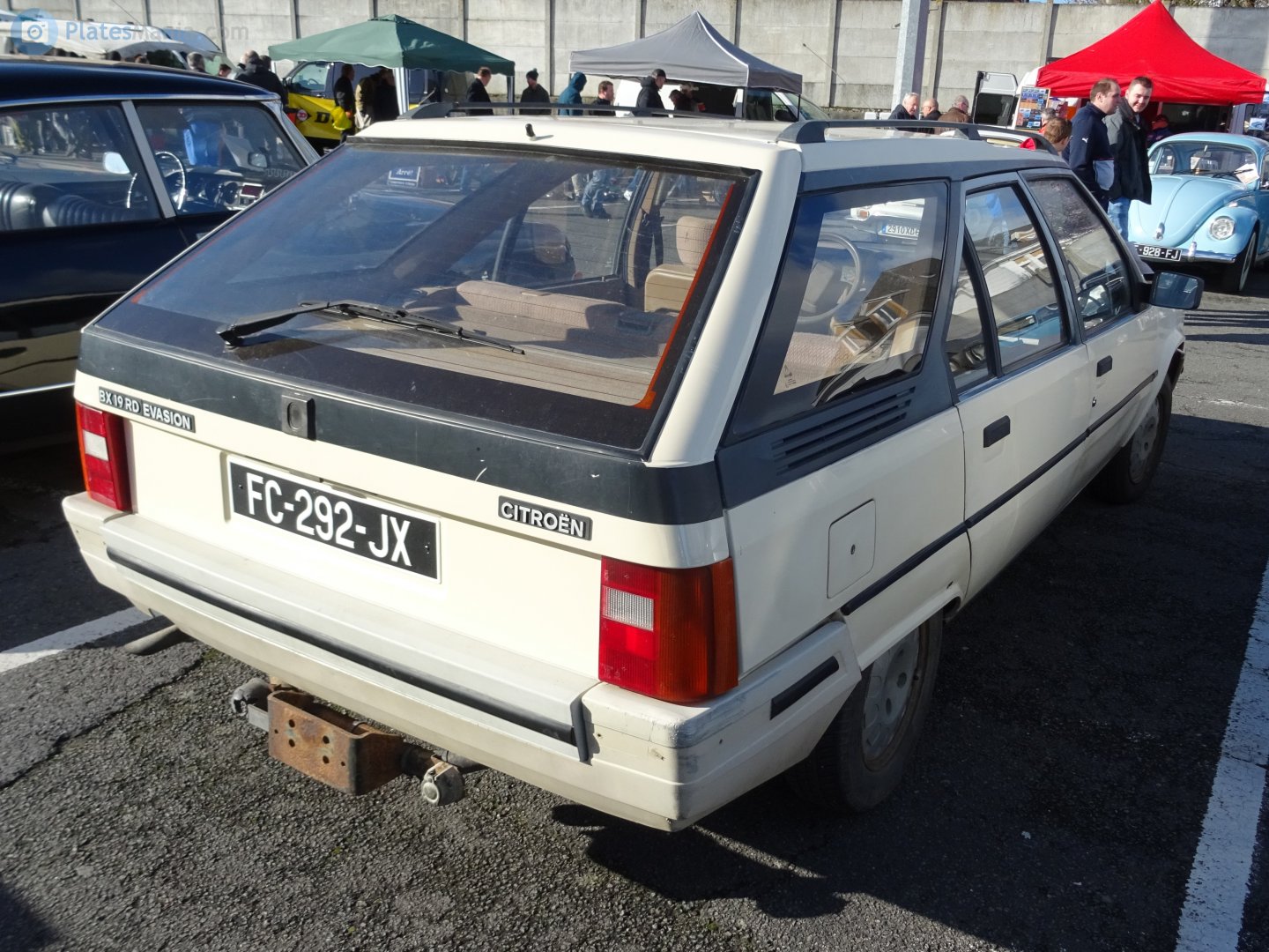 FC-292-JX, Citroёn BX 1st gen Break (XB), 1985–1994