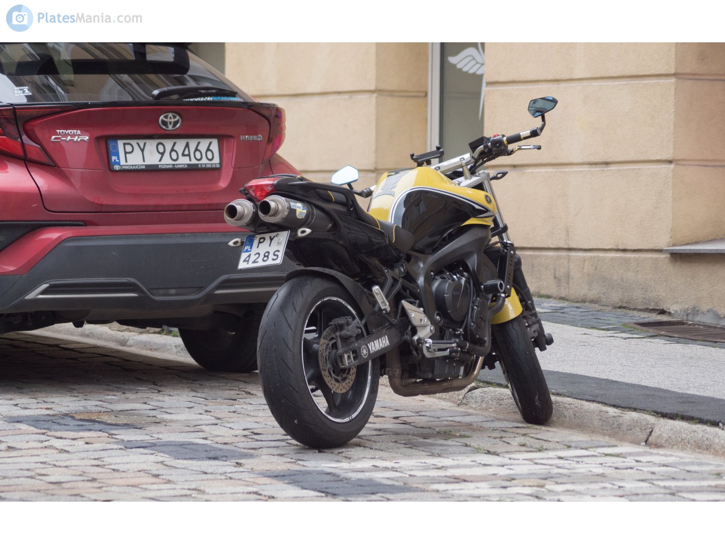 PY 428S, Yamaha FZ 6 N/S Fazer, 2003–2010