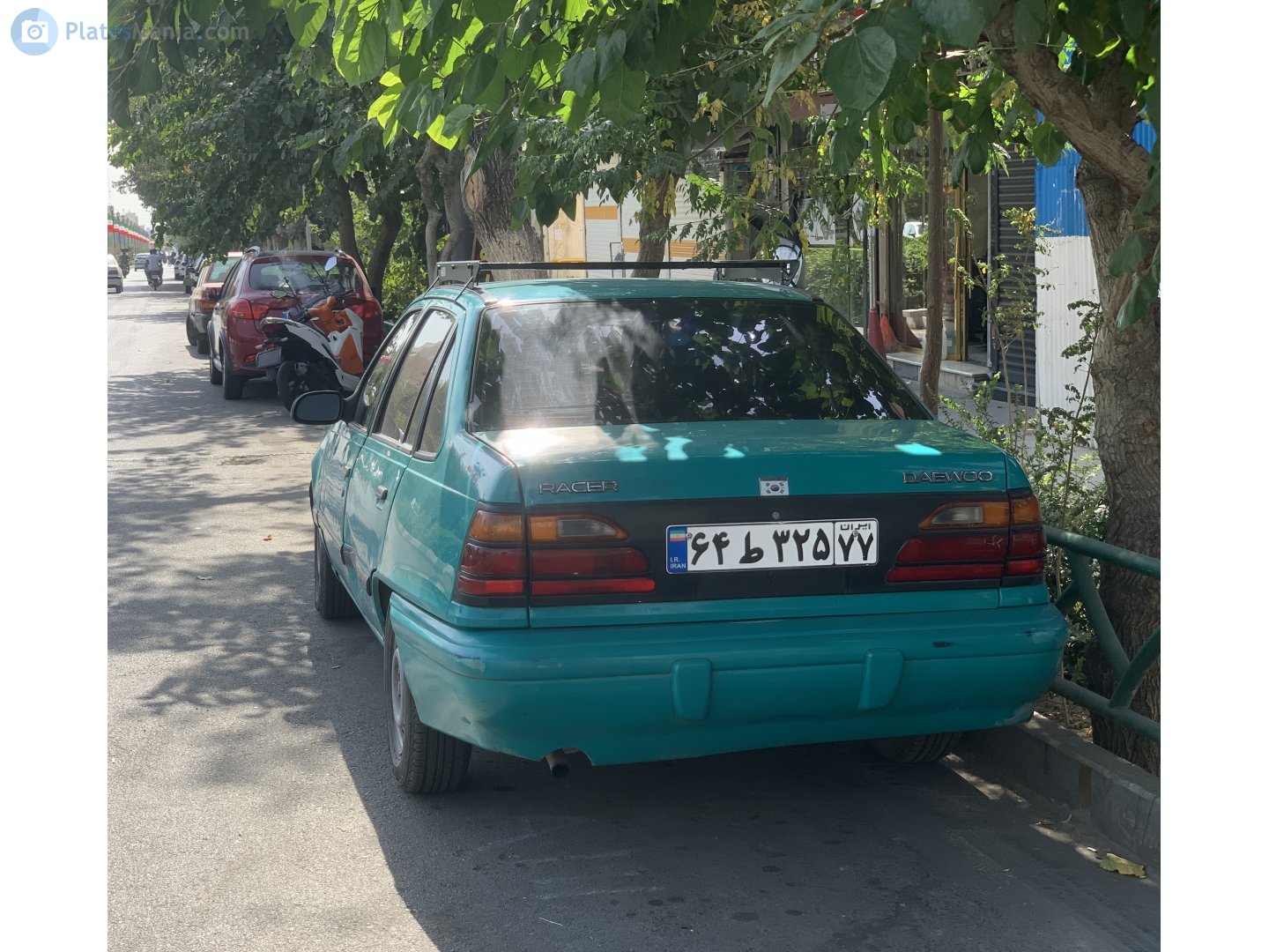۶۴ط۳۲۵ ۷۷, Daewoo Racer 1st gen Sedan (T-body), 1986–1995