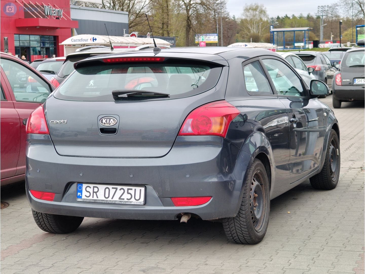 SR 0725U, Kia Ceed 1st gen pro_cee'd 3-door Hatch (ED), 2007­–2011