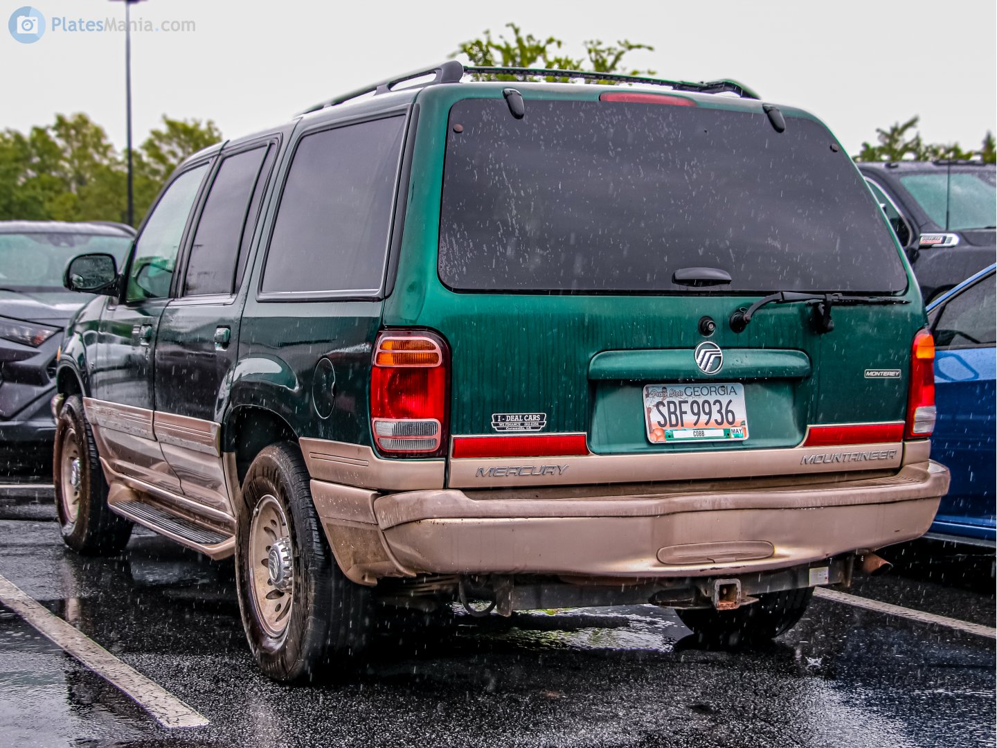 SBF9936, Mercury Mountaineer 1st gen (UN182), 1996–2001