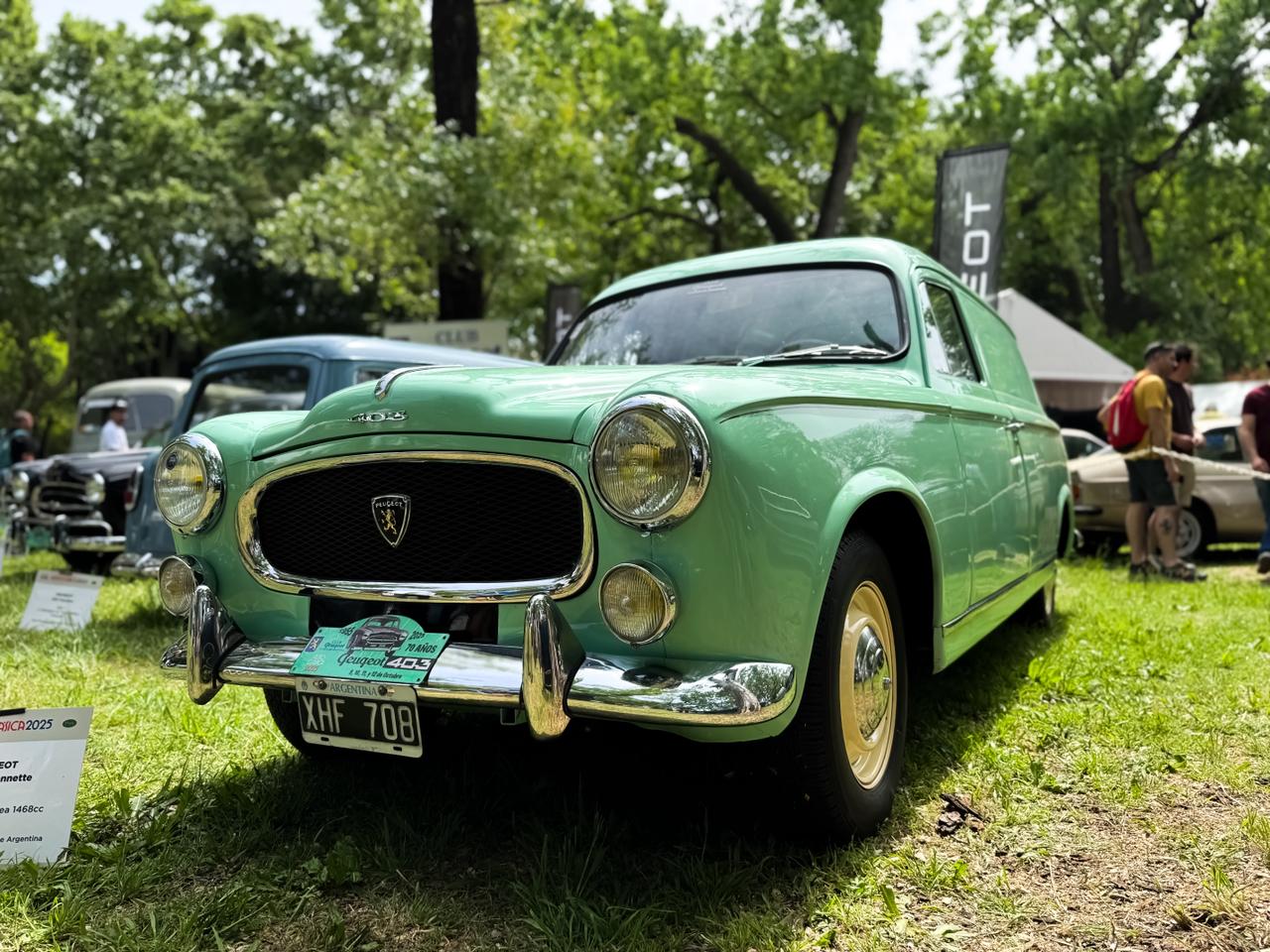 XHF 708, Peugeot 403 Fourgonnette, 1956–1962