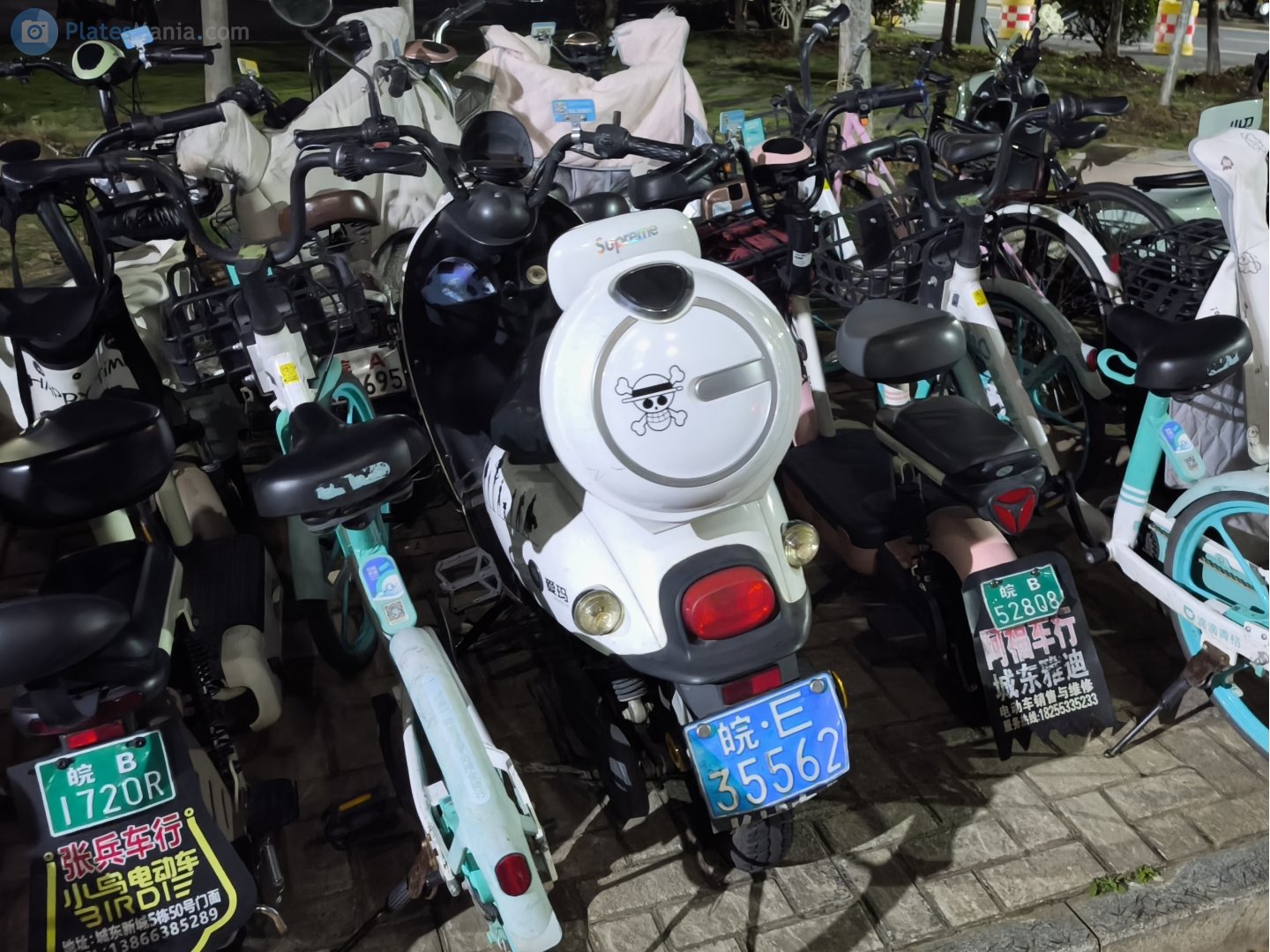 皖E·35562, Motorcycles 