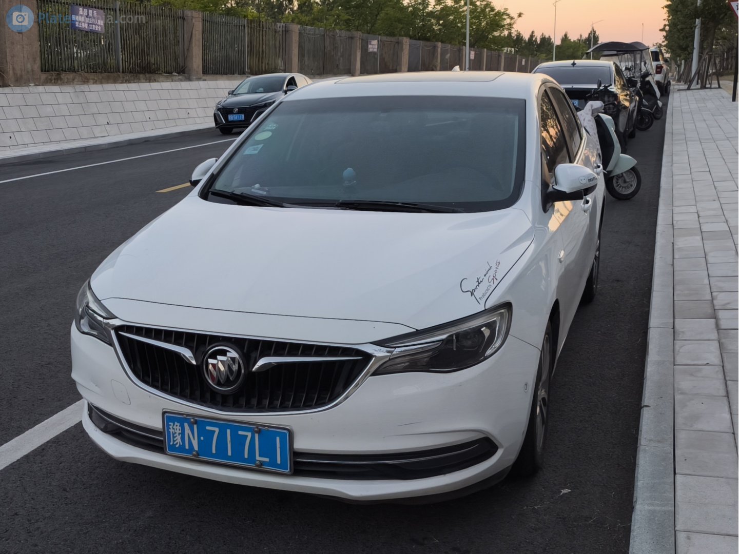 豫N·717L1, Buick Excelle 3rd gen GT Sedan (CN-market), 2015–2017
