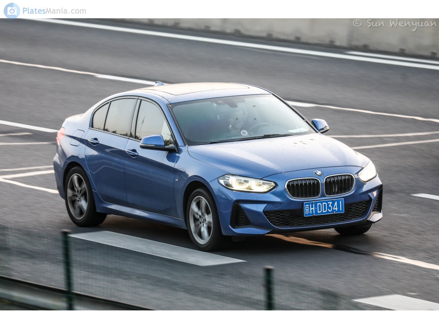 京H·DD341, BMW 1 Series 3rd gen Sedan (F52; CN-market), 2017–