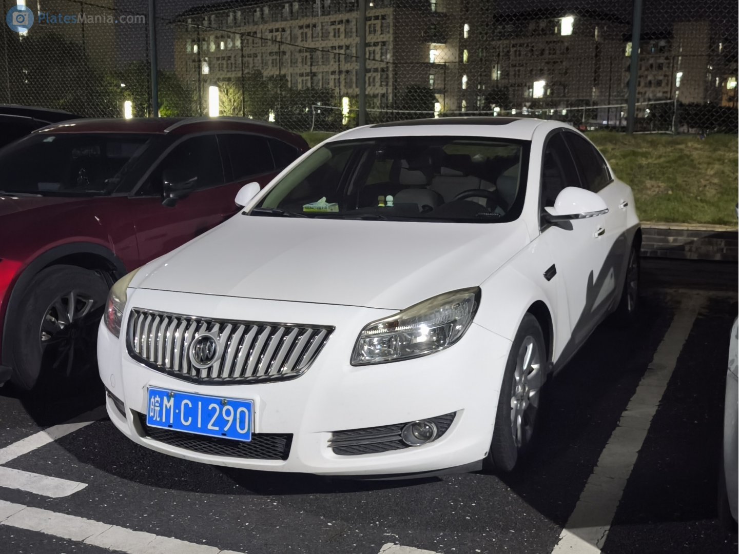 皖M·C1290, Buick Regal 5th gen (GMX350), 2008–2013
